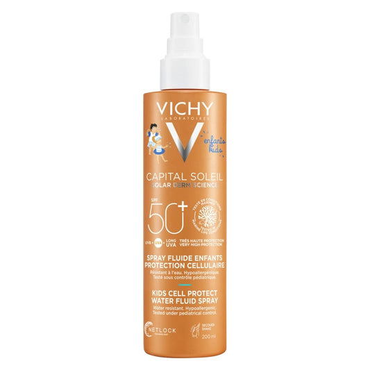 Sunscreen Spray for Children Vichy Capital Soleil Spf 50+ 200 ml