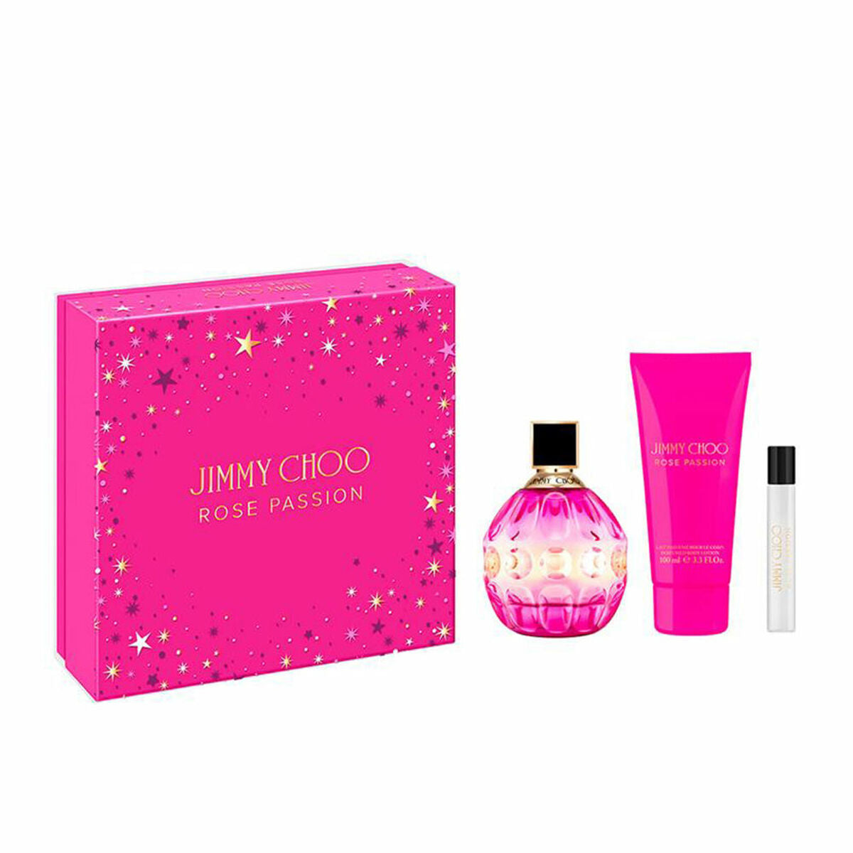 Women's Perfume Set Jimmy Choo ROSE PASSION 3 Pieces Jimmy Choo