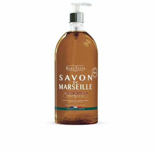 Liquid Soap Beauterra Savon de Marseille Shea Butter 1 L Beauterra