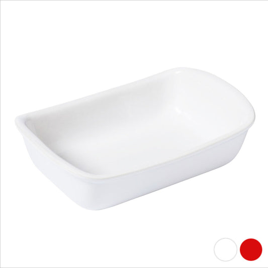 Oven Dish Pyrex Supreme White Ceramic (22 x 15 cm) Pyrex