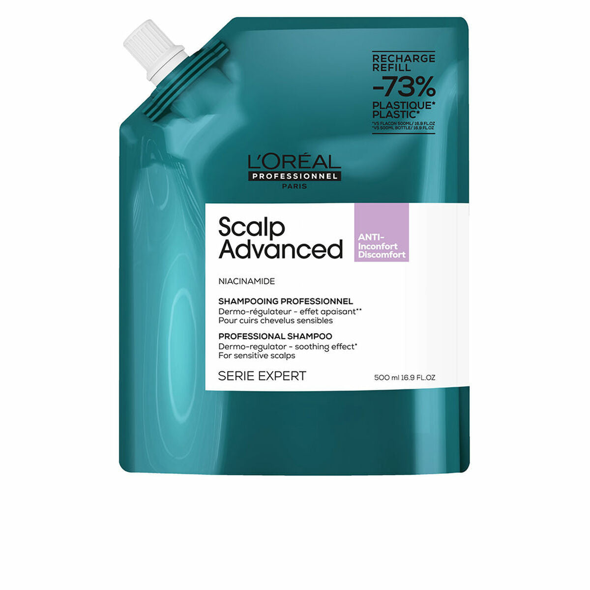 Shampoo L'Oreal Professionnel Paris SCALP ADVANCED 500 ml LOreal Professionnel Paris