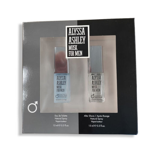 Men's Perfume Set Alyssa Ashley ALYSSA ASHLEY EDT 2 Pieces