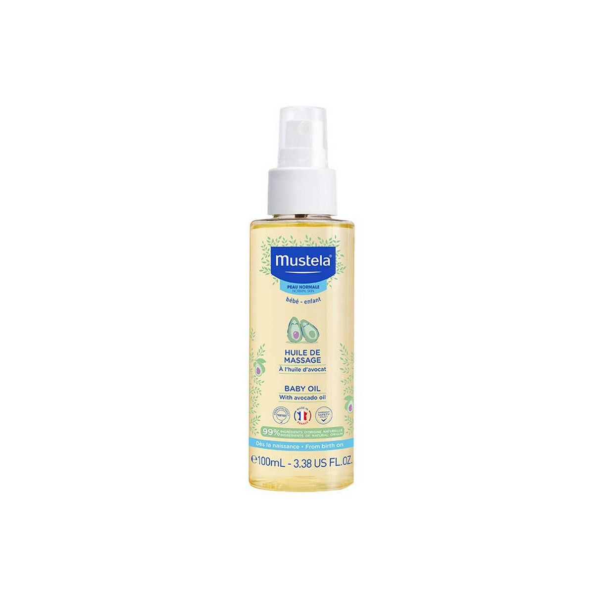 Body Oil for Baby Mustela Niño 100 ml Mustela