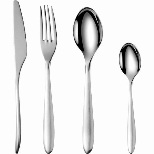 Cutlery Arthur Martin AM0211 Grey Stainless steel 24 Pieces