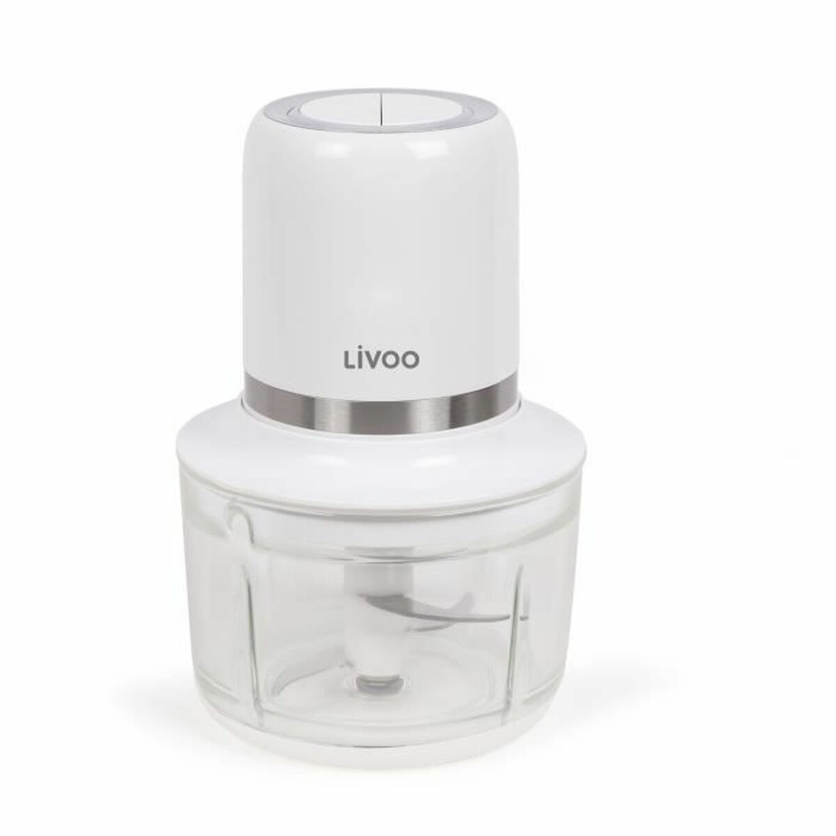 Mincer Livoo Chopper White Steel 200 W 1,2 L