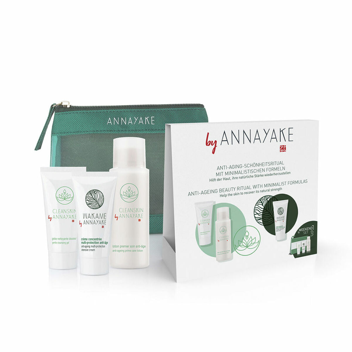 Unisex Cosmetic Set Annayake Wakame 3 Pieces Annayake