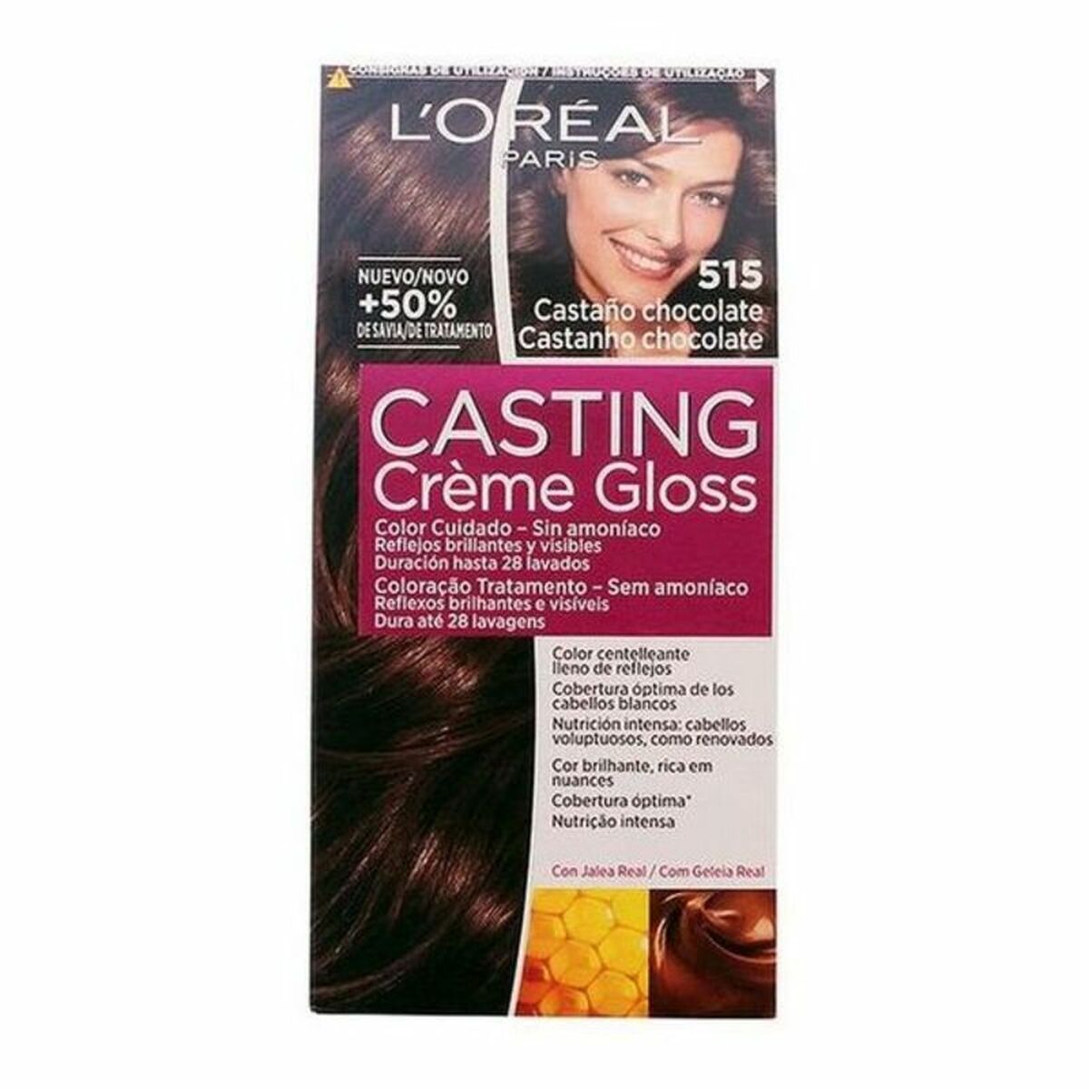 Dye No Ammonia Casting Creme Gloss L'Oreal Make Up Casting Creme Gloss Chocolate Chestnut 180 ml LOreal Make Up