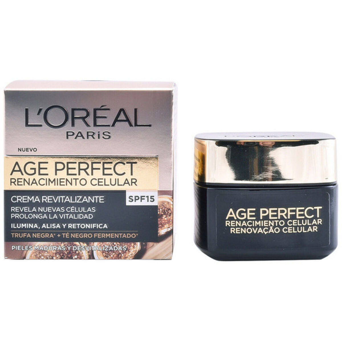 Nourishing Day Cream L'Oreal Make Up Age Perfect SPF 15 (50 ml) (50 ml) LOreal Make Up