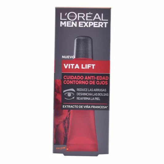 Anti-Ageing Cream for Eye Area Men Expert L'Oreal Make Up Men Expert (15 ml) 15 ml LOreal Make Up