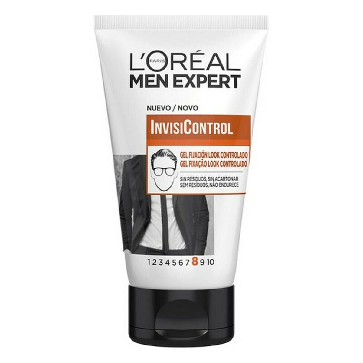 Strong Hold Gel MEN EXPERT L'Oreal Make Up Men Expert Invisicontrol (150 ml) 150 ml LOreal Make Up