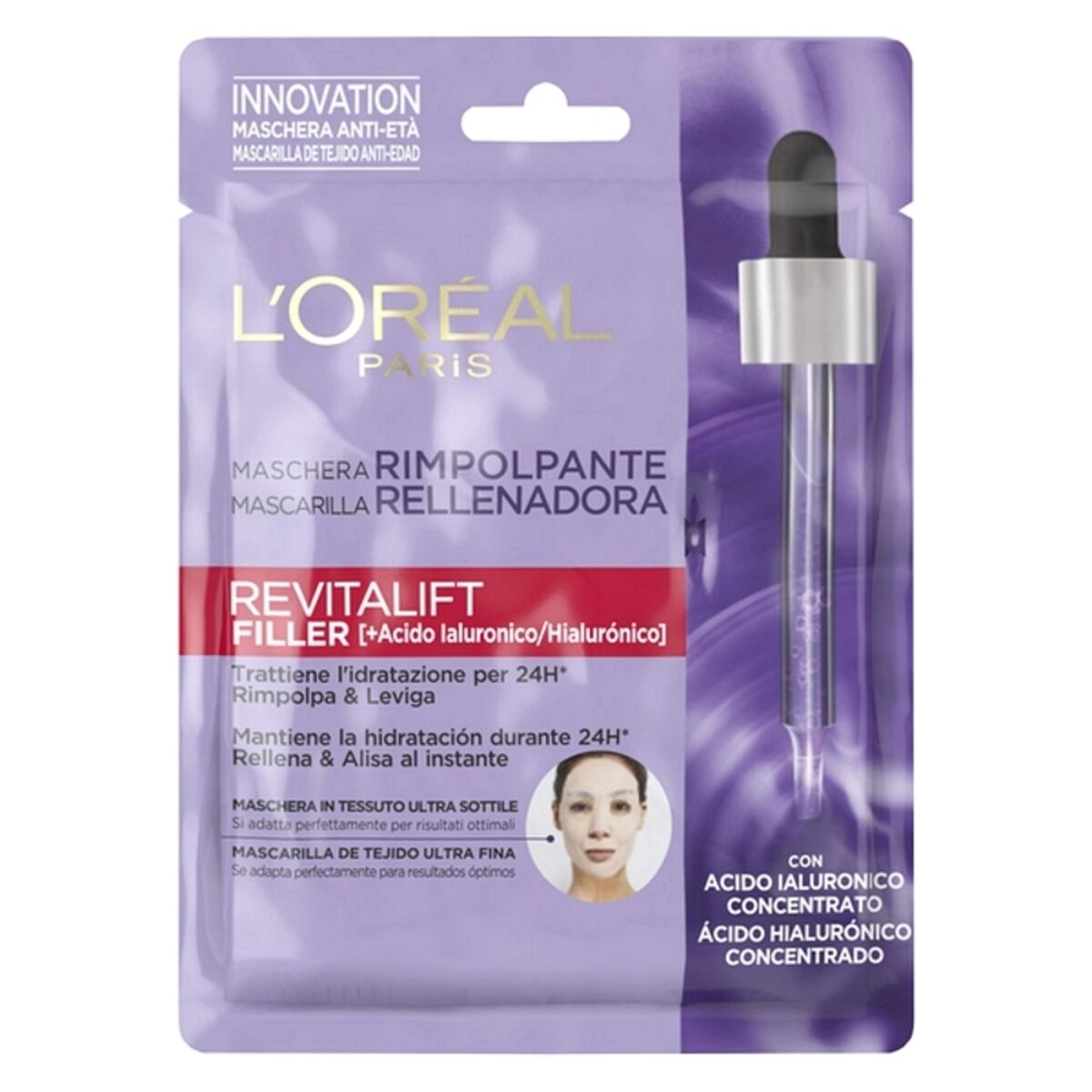 Facial Mask Revitalift Filler L'Oreal Make Up (30 g) LOreal Make Up