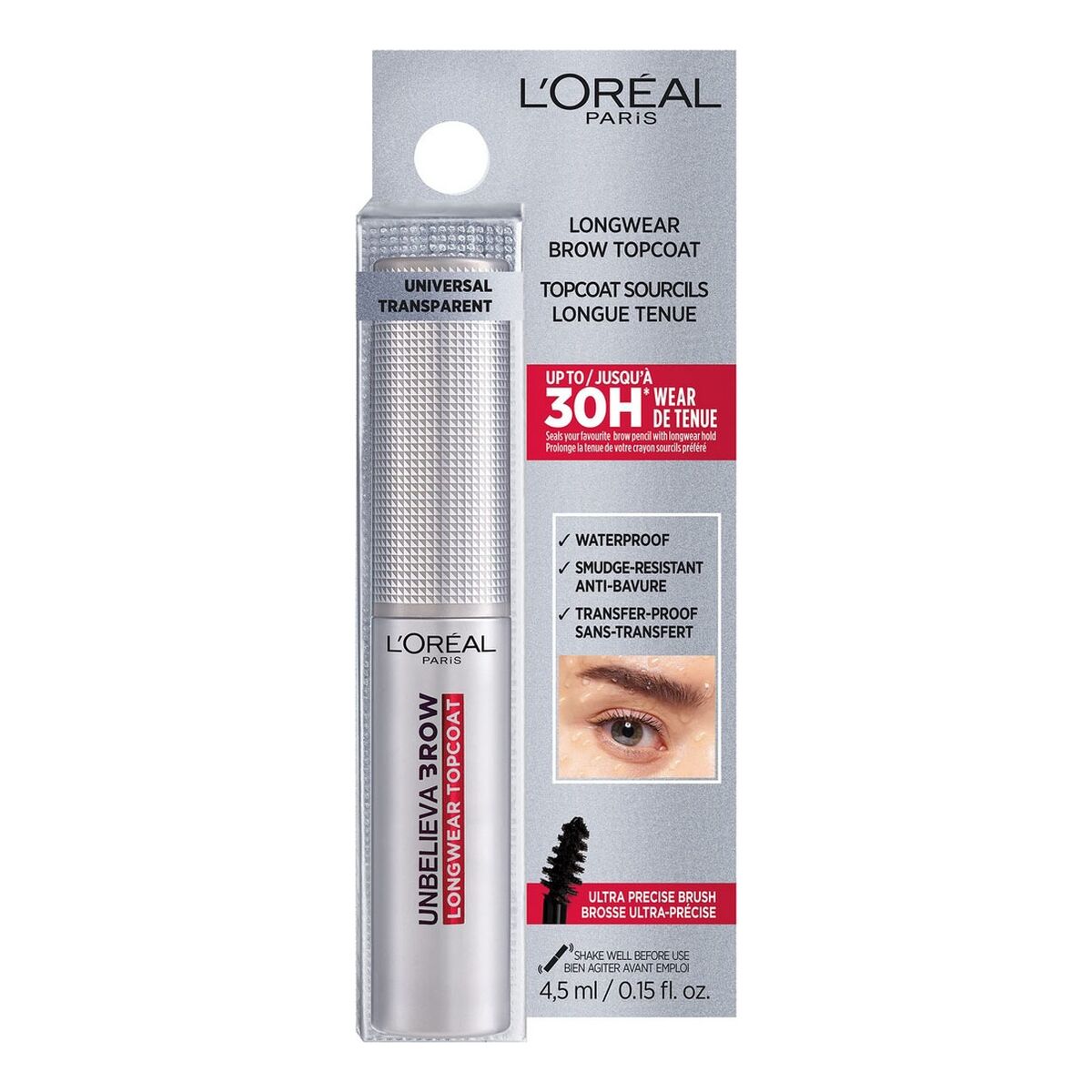 Eyebrow Liner Unbelievabrow L'Oréal Paris AA198600 Transparent LOréal Paris