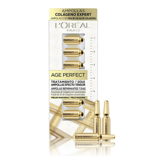 Lifting Effect Ampoules Age Perfect L'Oreal Make Up Age Perfect (7 Units) (7 uds) LOreal Make Up