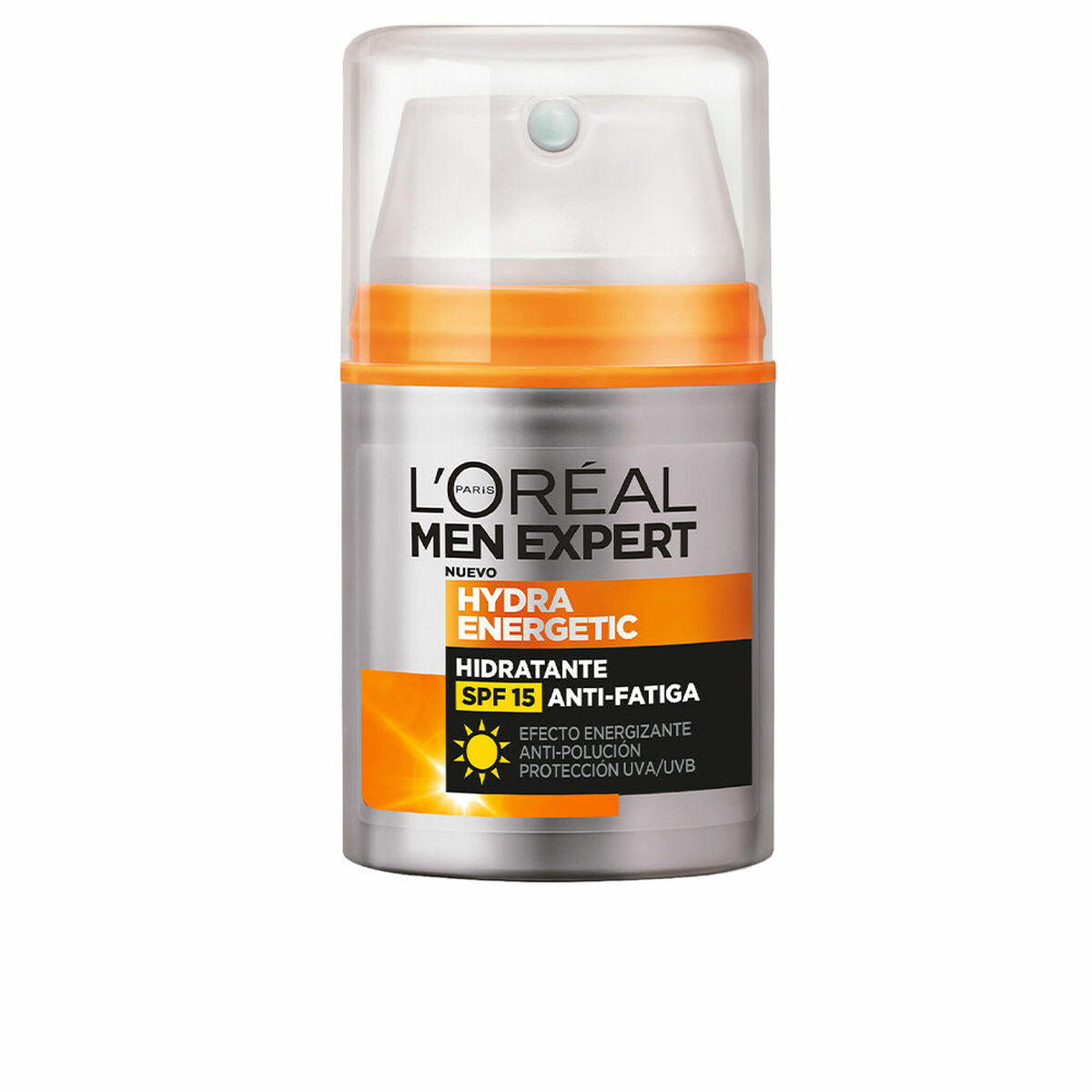 Anti-Fatigue Day Treatment L'Oreal Make Up Men Expert Hydra Energetic Spf 15 50 ml LOreal Make Up