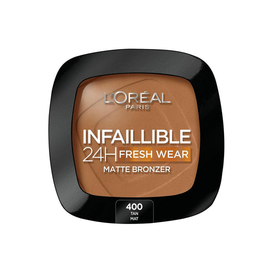 Compact Bronzing Powders L'Oreal Make Up Infaillible 400-tan doré 24 hours (9 g) LOreal Make Up