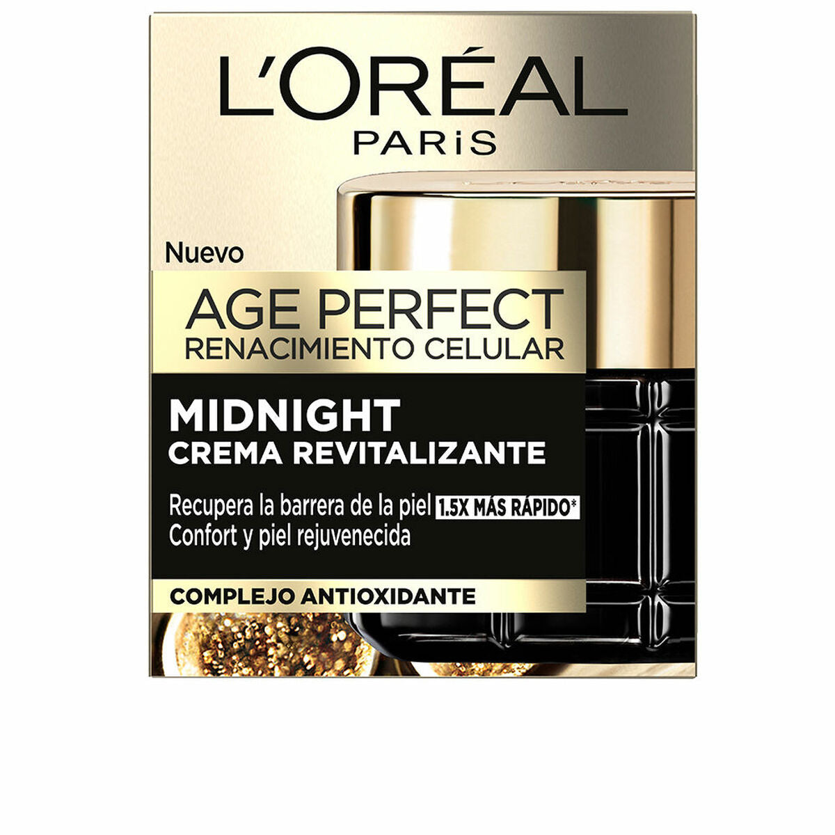 Anti-Ageing Night Cream L'Oreal Make Up Age Perfect Revitalising 50 ml LOreal Make Up