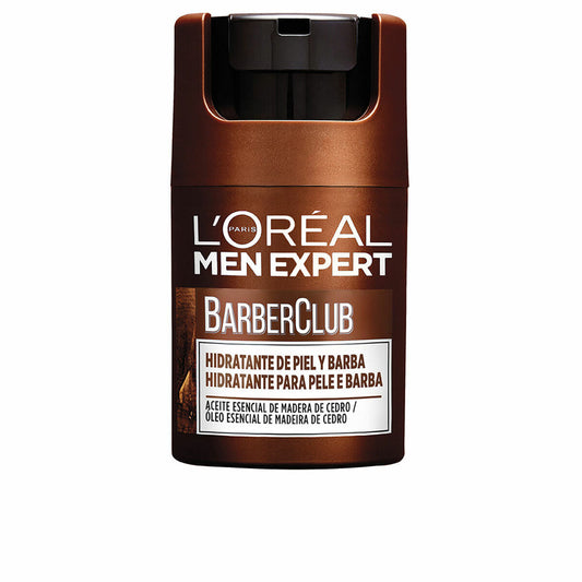 Hydrating Facial Cream L'Oreal Make Up Men Expert Barber Club 50 ml Beard LOreal Make Up