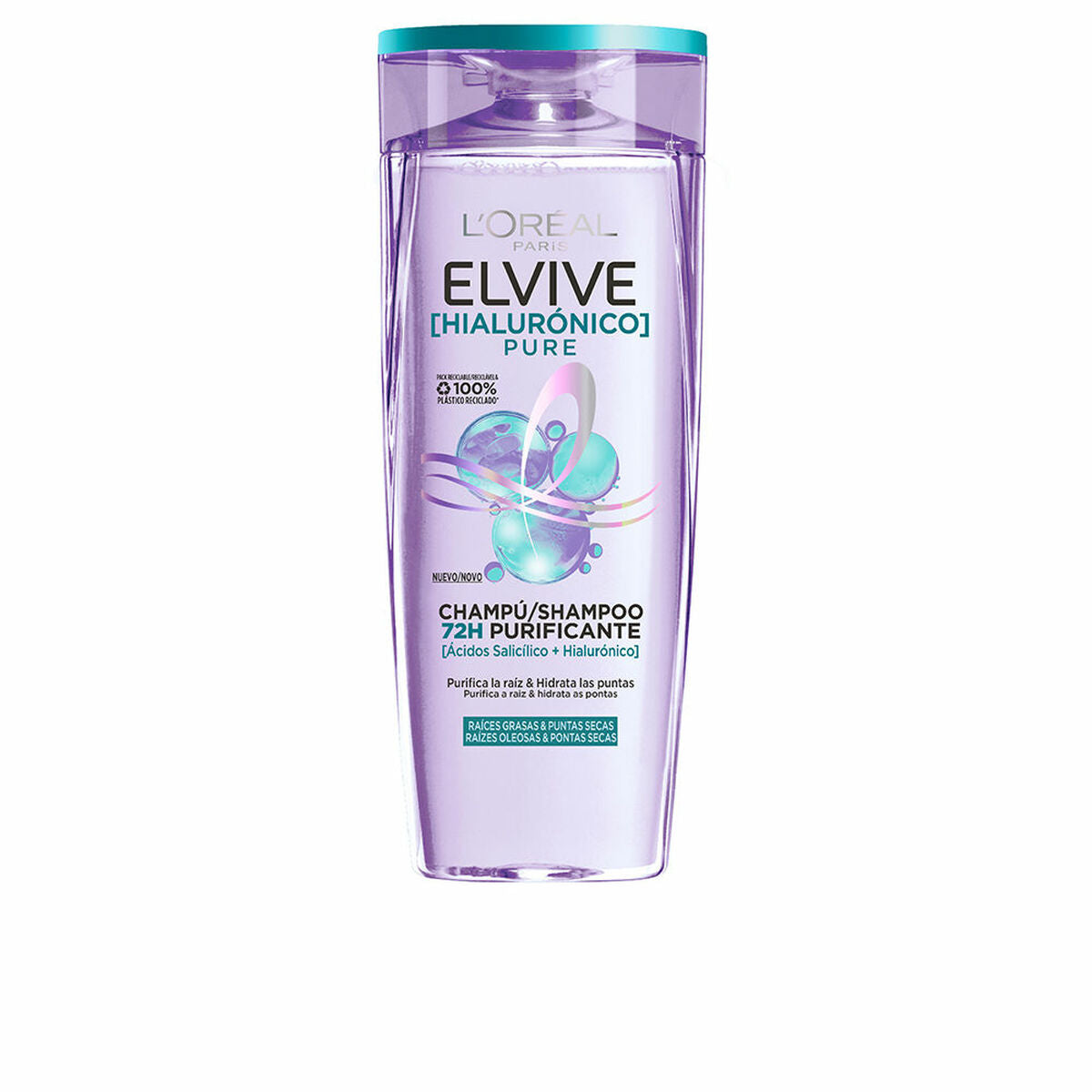 Shampoo L'Oreal Make Up Elvive Hialurónico Pure 380 ml LOreal Make Up