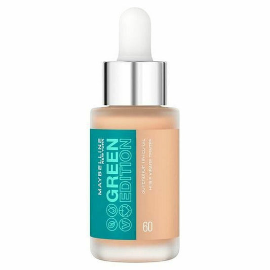 Liquid Make Up Base Maybelline Green Edition Nº 60 Oil (20 ml) Maybelline