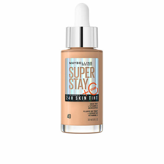 Liquid Make Up Base Maybelline Super Stay Skin Tint Vitamin C Nº 40 30 ml Maybelline