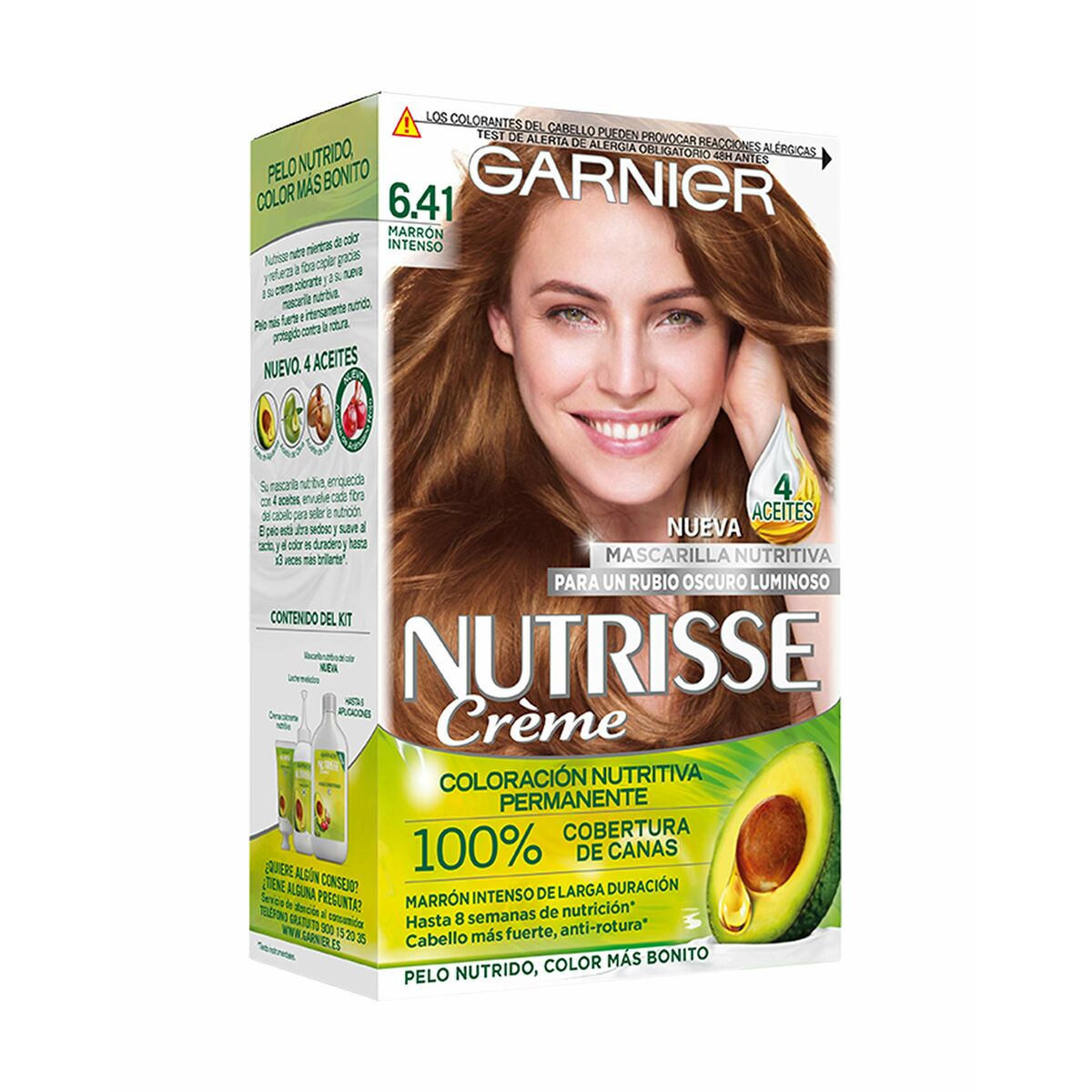 Permanent Colour Creme Garnier Nutrisse (3 Units) Garnier