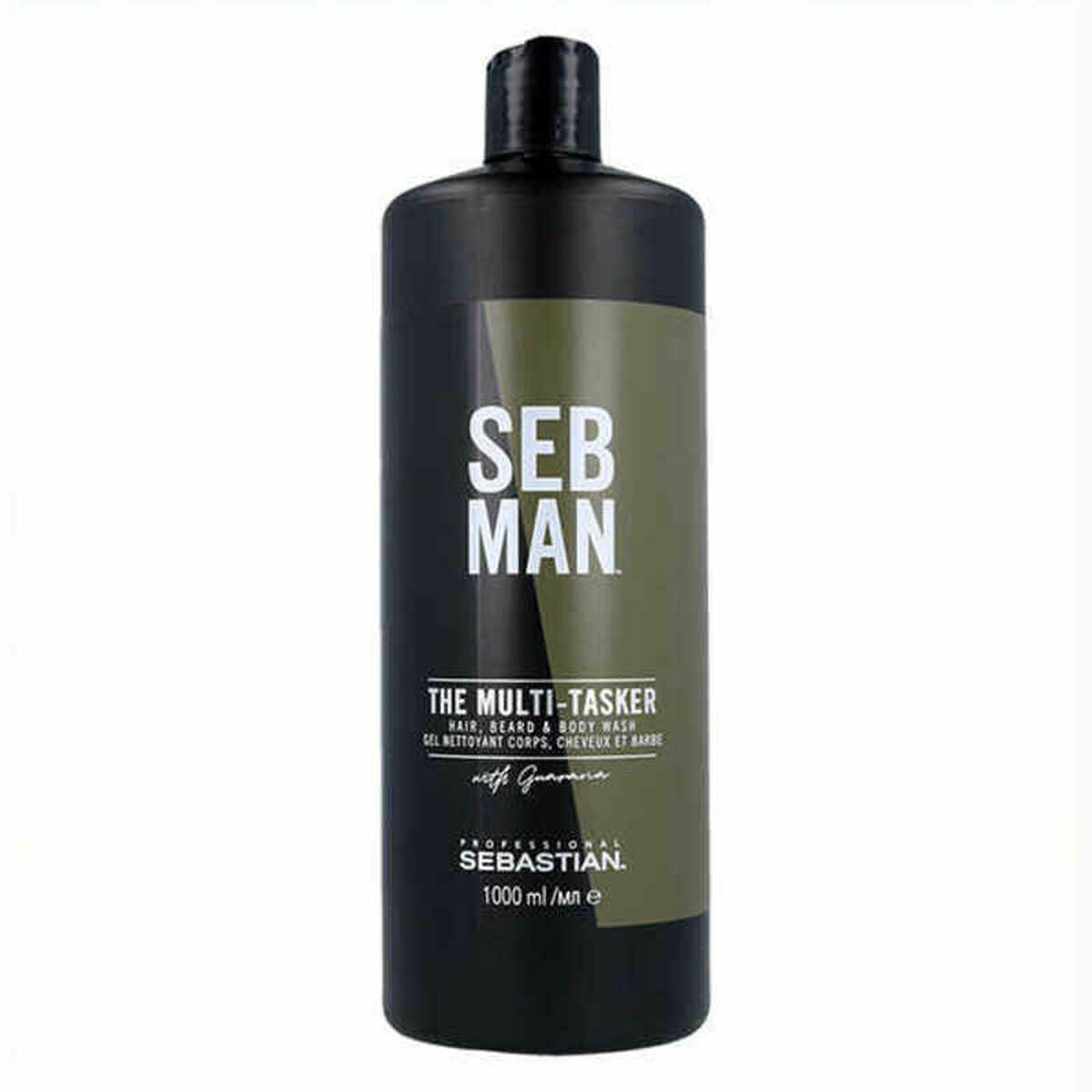 3-in-1 Gel, Shampoo and Conditioner Seb Man The Multitasker Hair Beard 1 L Seb Man