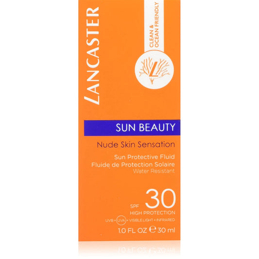 Facial Sun Cream Lancaster Sun Beauty Spf 30 30 ml Lancaster