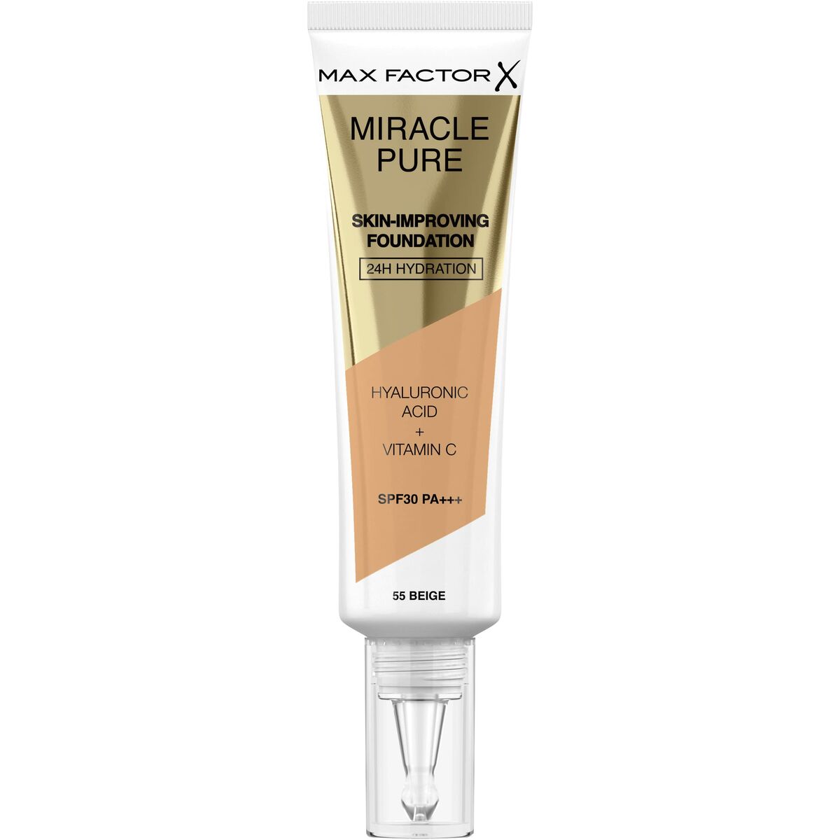 Liquid Make Up Base Max Factor Miracle Pure 55-beige SPF 30 (30 ml) Max Factor