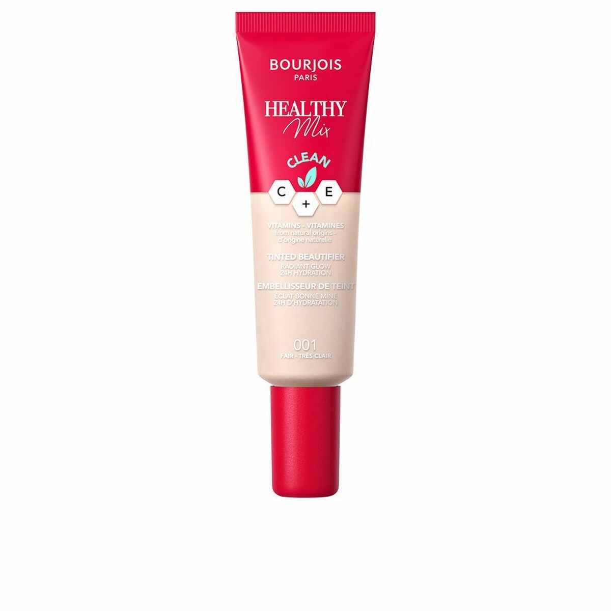 Hydrating Cream with Colour Bourjois Healthy Mix 001 (30 ml) Bourjois