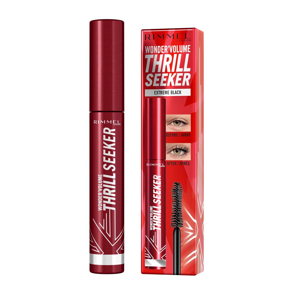 Mascara Rimmel London Wonder Volume Thrill Seeker Extreme Black 8 ml Rimmel London