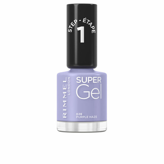 nail polish Rimmel London Super Gel Nº 028 Purple haze 12 ml Rimmel London