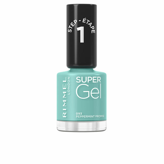 nail polish Rimmel London Super Gel Nº 093 Peppermint promise 12 ml Rimmel London