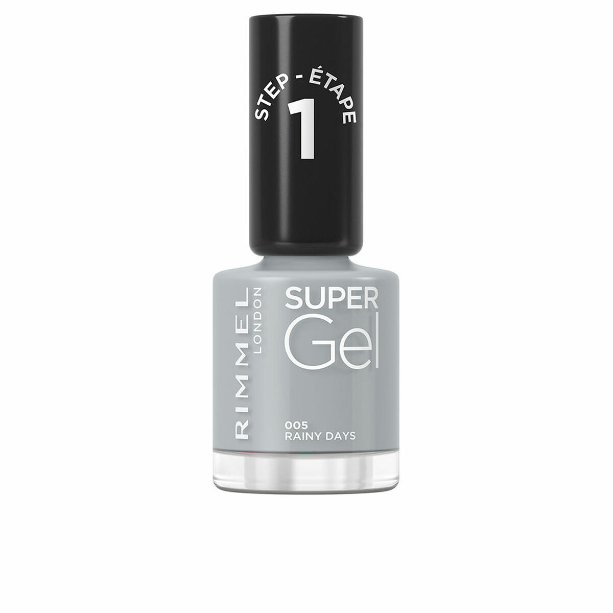 nail polish Rimmel London Super Gel Nº 005 Rainy days 12 ml Rimmel London