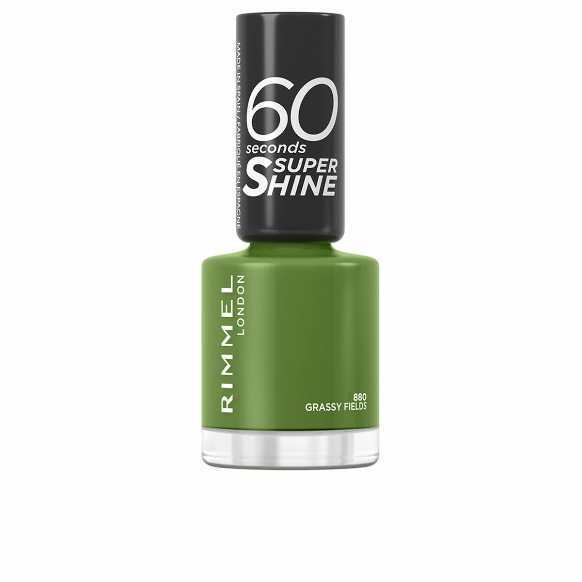 nail polish Rimmel London 60 Seconds Super Shine Nº 880 Grassy fieldsh 8 ml Rimmel London