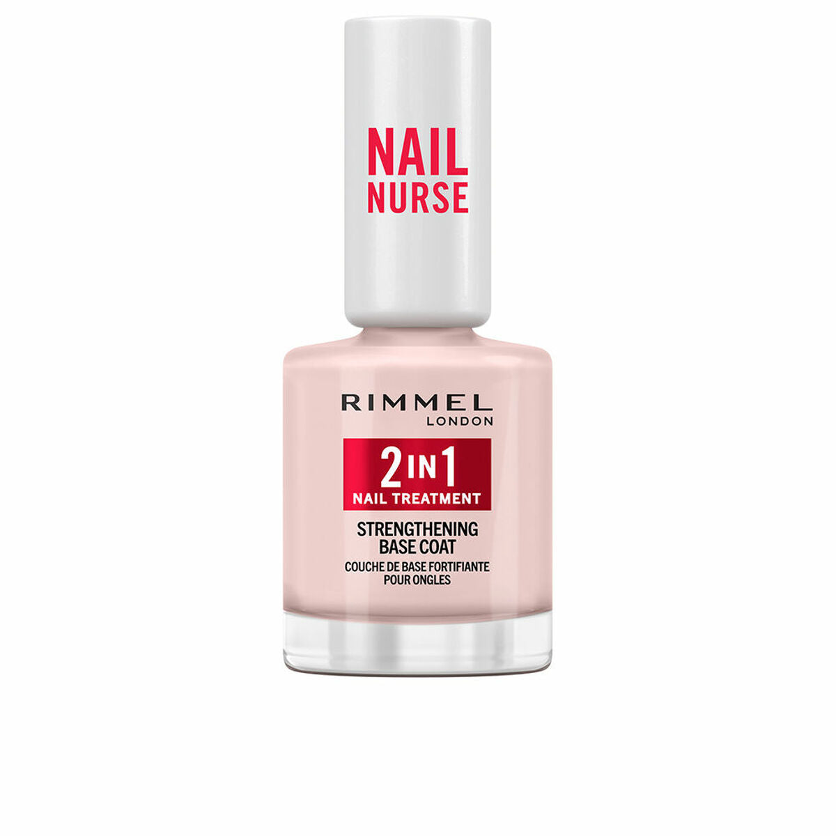 Nail Base Gel Rimmel London Nail Nurse In 12 ml 2-in-1 Strengthening Treatment Rimmel London