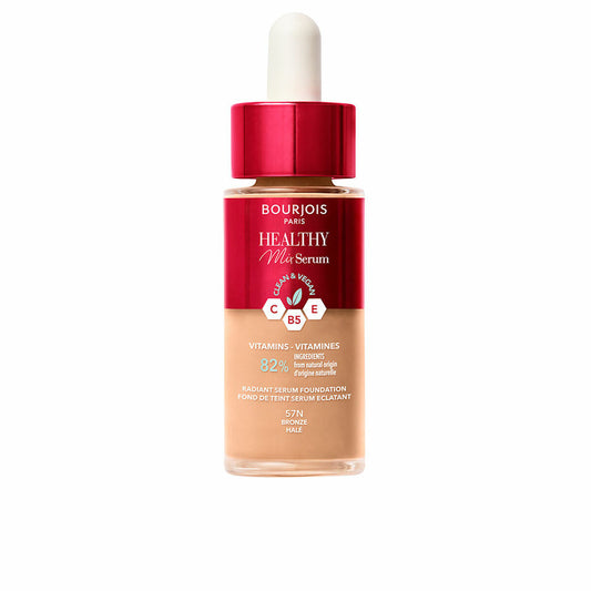 Liquid Make Up Base Bourjois Healthy Mix Serum Nº 57N Bronze 30 ml Bourjois