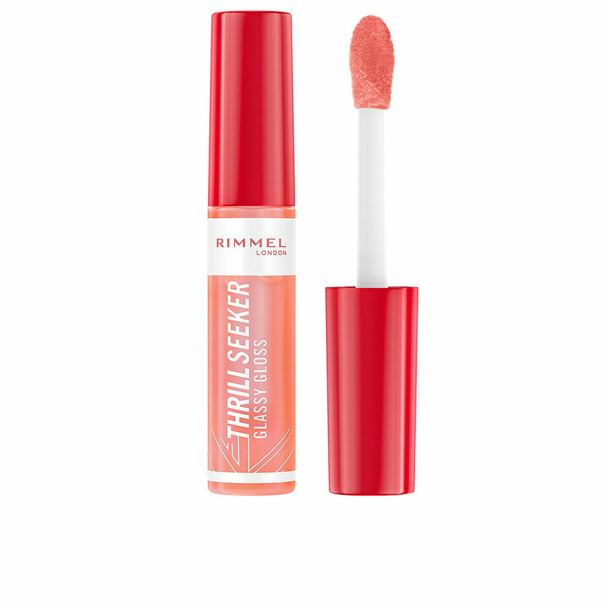 Lip-gloss Rimmel London THRILL SEEKER Nº 250 Peachy vibes 10 ml Rimmel London