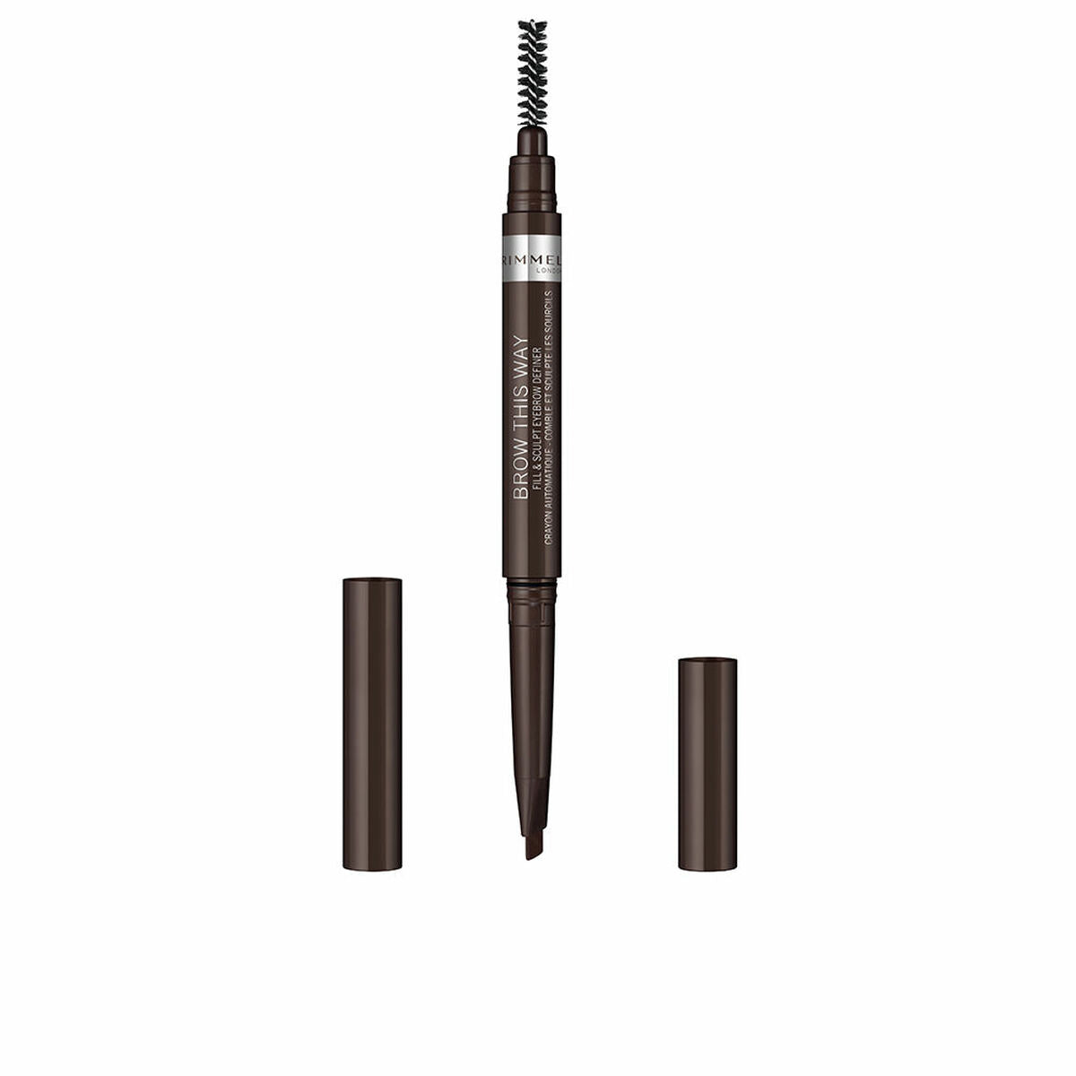 Eyebrow Pencil Rimmel London Brow This Way Nº 03 Dark bown 0,25 g Rimmel London