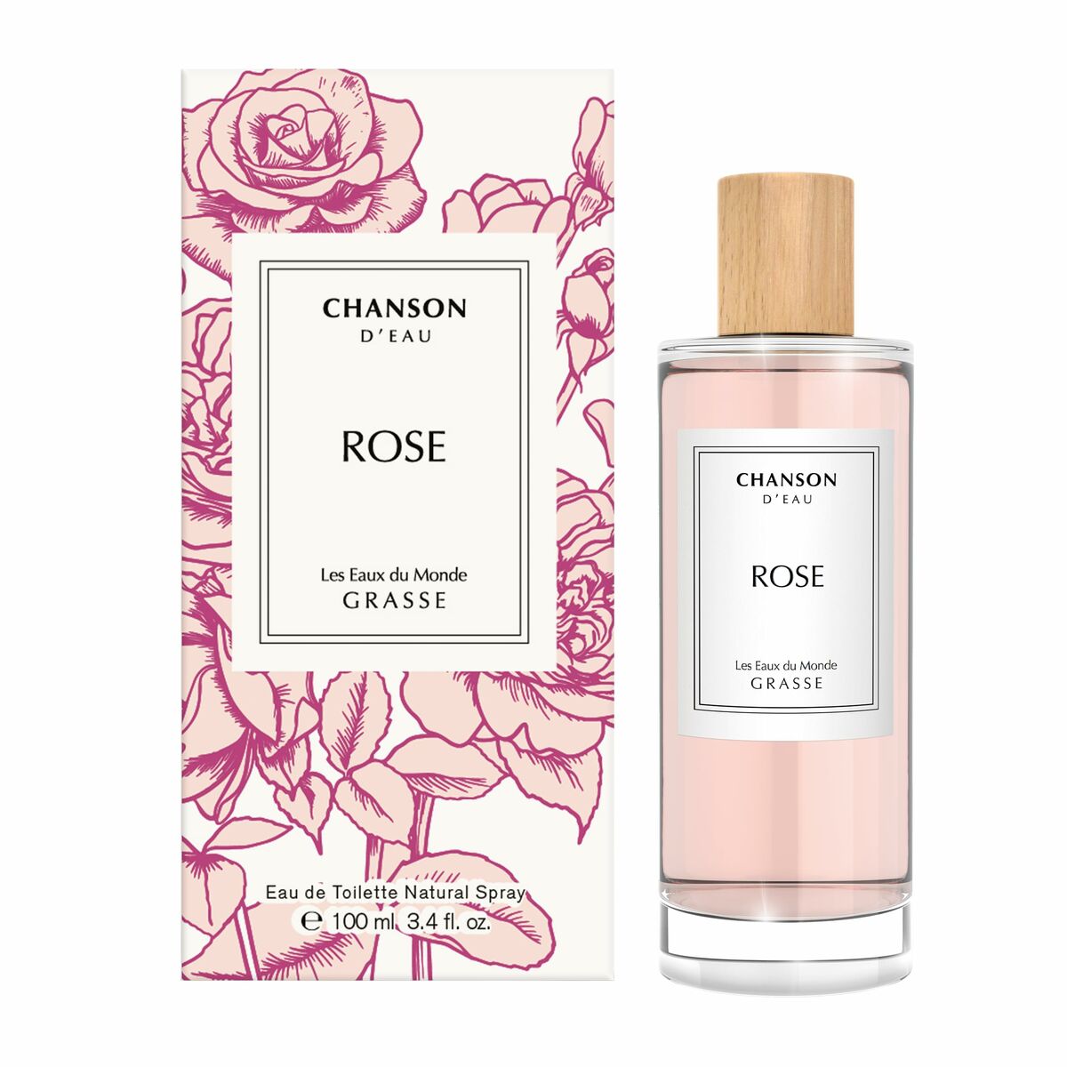 Women's Perfume Coty Chanson d'Eau Rose EDT 100 ml Coty