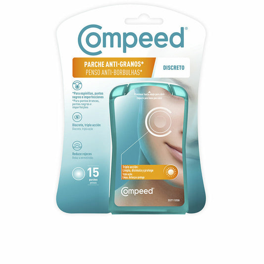 Facial Cleanser Compeed Discreto Patch (15 Units) Compeed