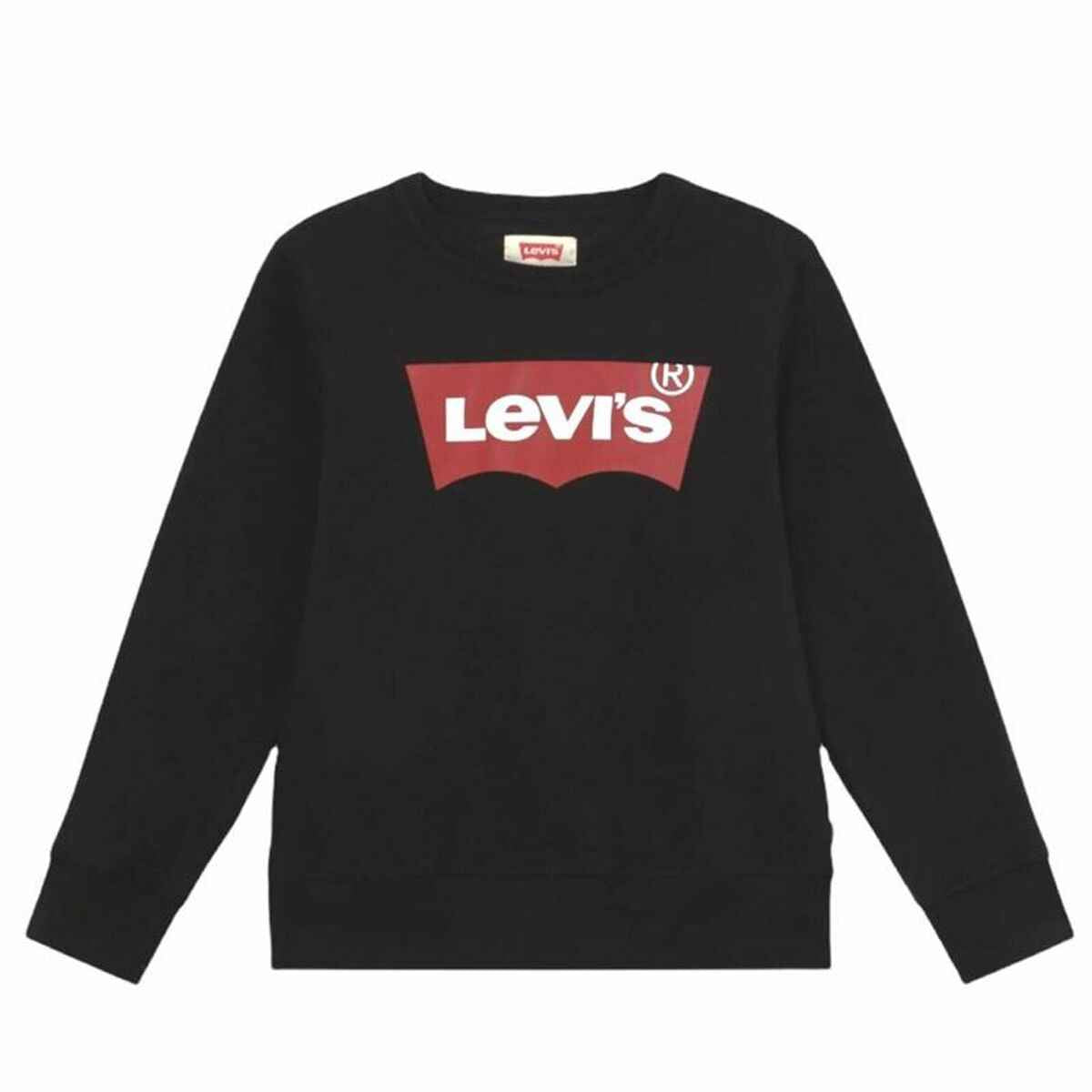 Child's Short Sleeve T-Shirt Levi's L/S Batwing Black