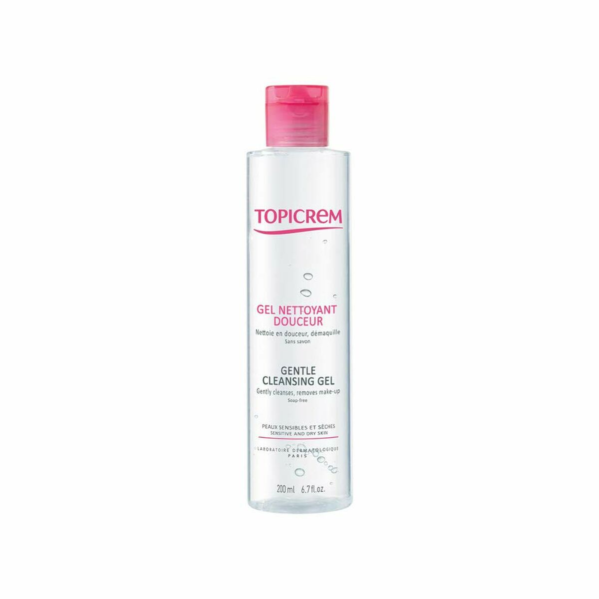 Facial Cleansing Gel Topicrem Hydra+ 200 ml Topicrem