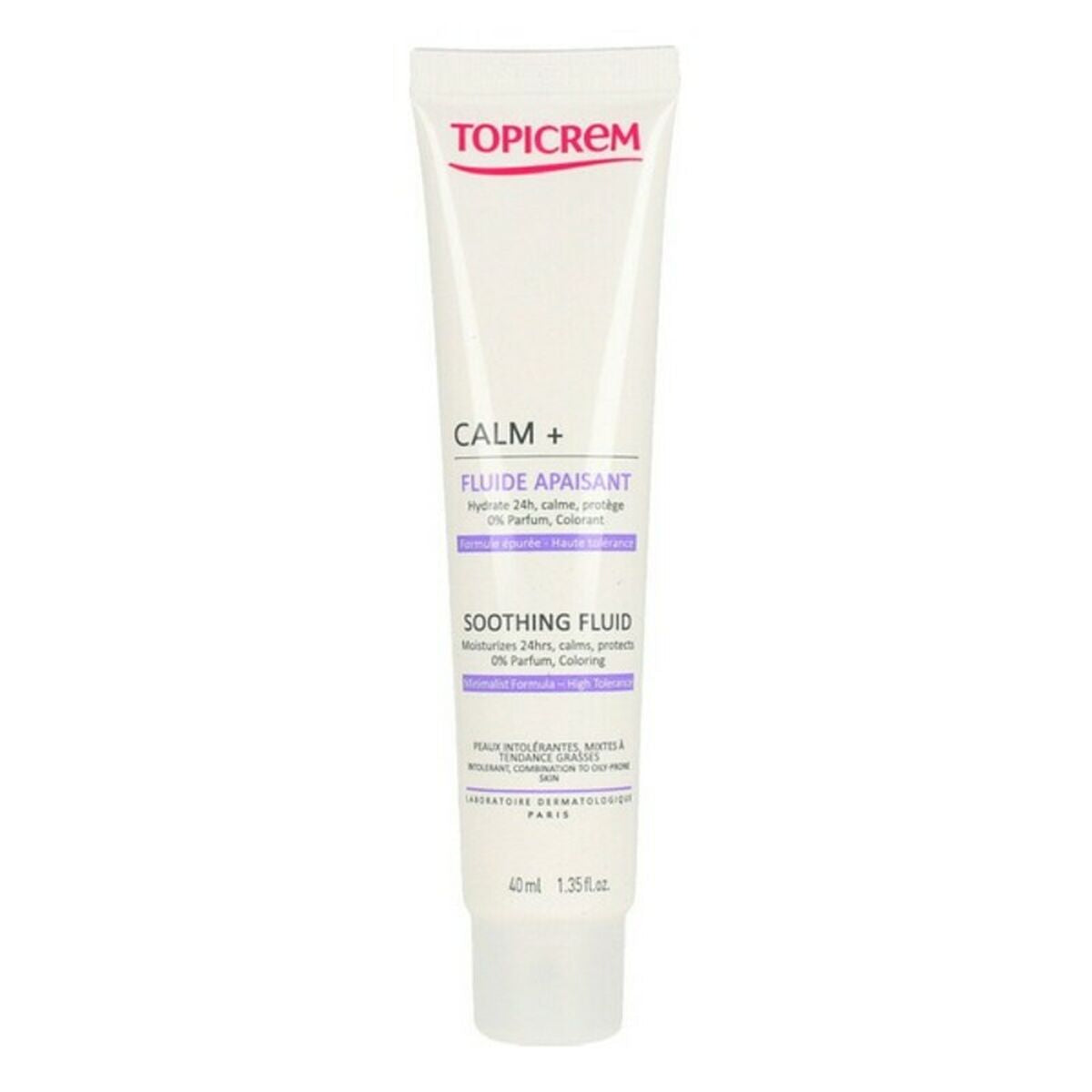 Facial Lotion Calm+ Topicrem (40 ml) Topicrem