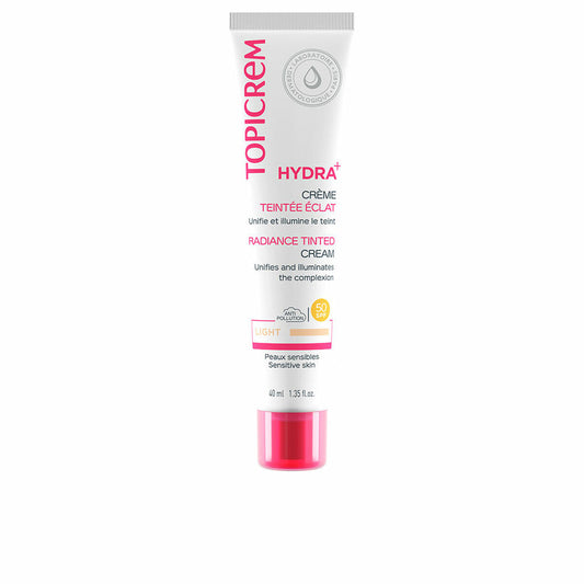 Highlighting Cream Topicrem Hydra+ Clear Spf 50 40 ml Topicrem