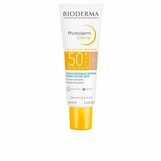 Sun Protection with Colour Bioderma Photoderm Spf 50+ 40 ml