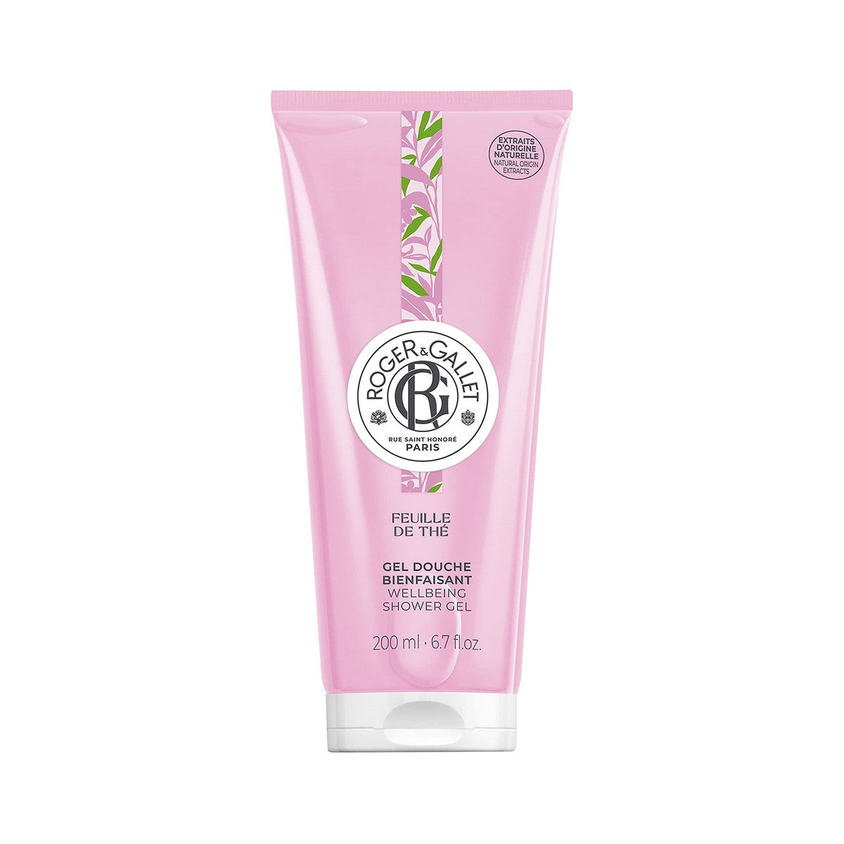 Shower Gel Roger & Gallet Feuille De Thé 200 ml Roger and Gallet