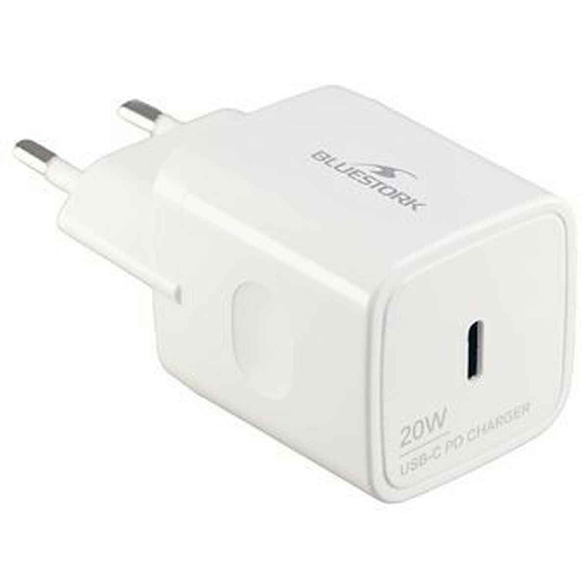 Wall Charger Bluestork PW-NB-20-C White