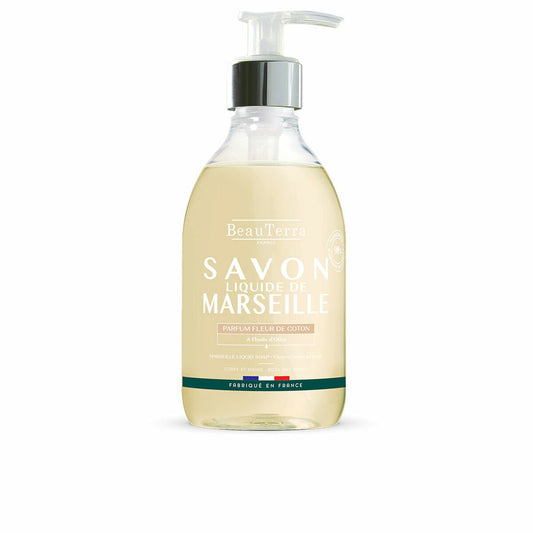 Liquid Soap Beauterra Savon de Marseille Cotton flower 300 ml Beauterra