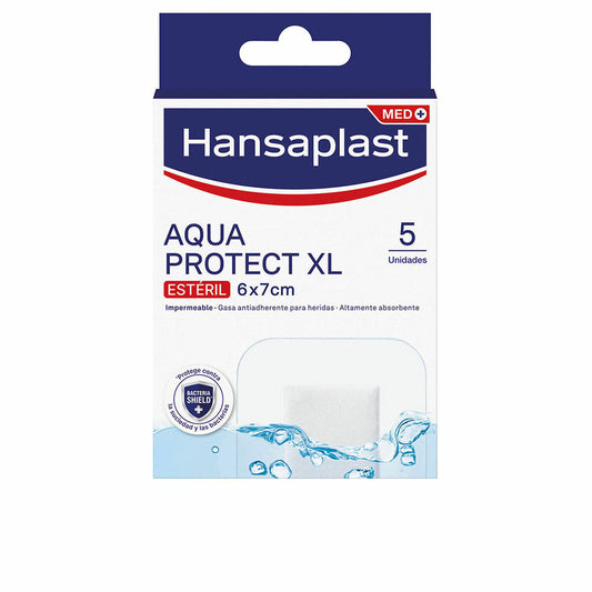 Waterproof Dressings Hansaplast Hp Aqua Protect XL 5 Units 6 x 7 cm Hansaplast