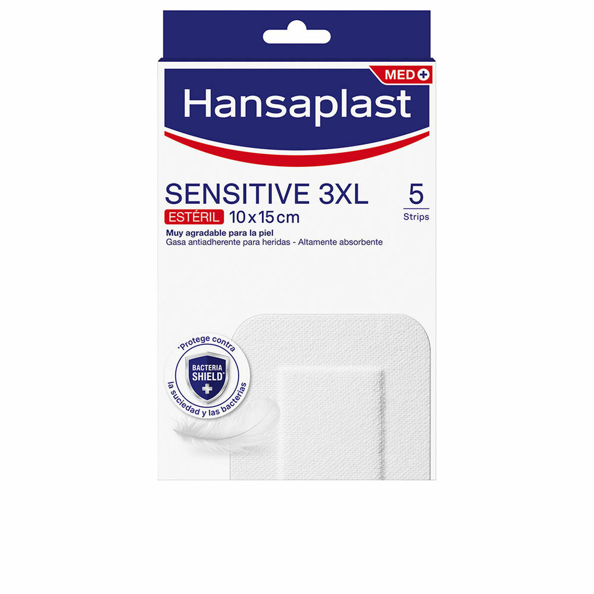 Sterilized Dressings Hansaplast Hp Sensitive 3XL 5 Units Hansaplast